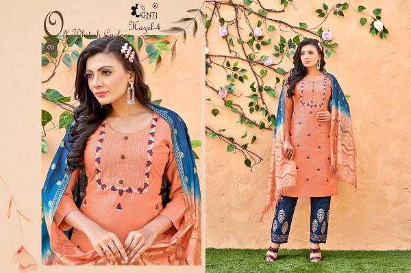 Kinti Hazel 4 Regular Rayon Exclusive Designer Readymade Collection